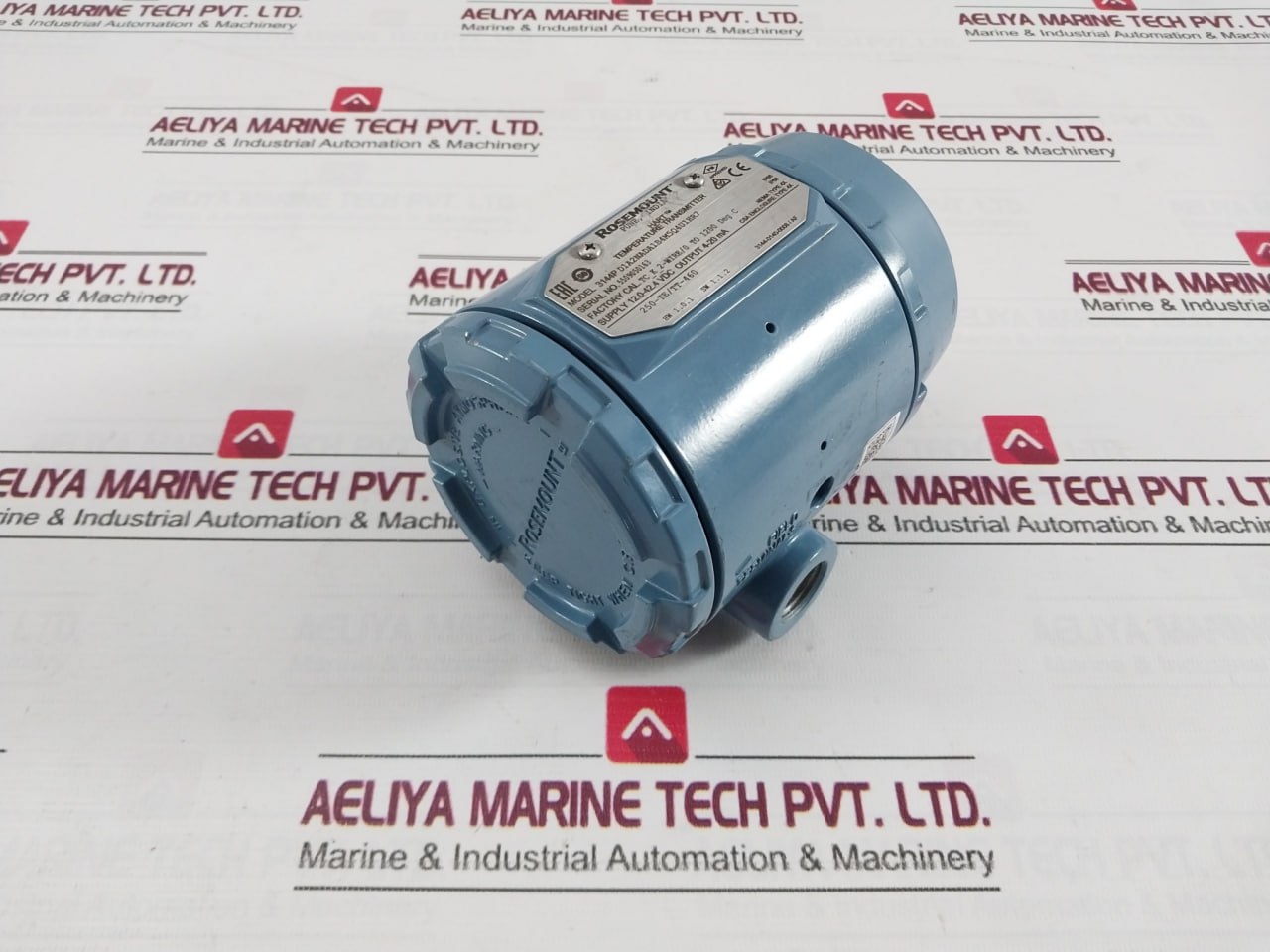 Rosemount 3144P D1A2Nada1B4M5Q4U1Hr7 Hart Temperature Transmitter 12.0-42.4 Vdc