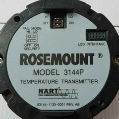 Rosemount 3144P Hart Field Communication Temperature Transmitter Rev.Ab