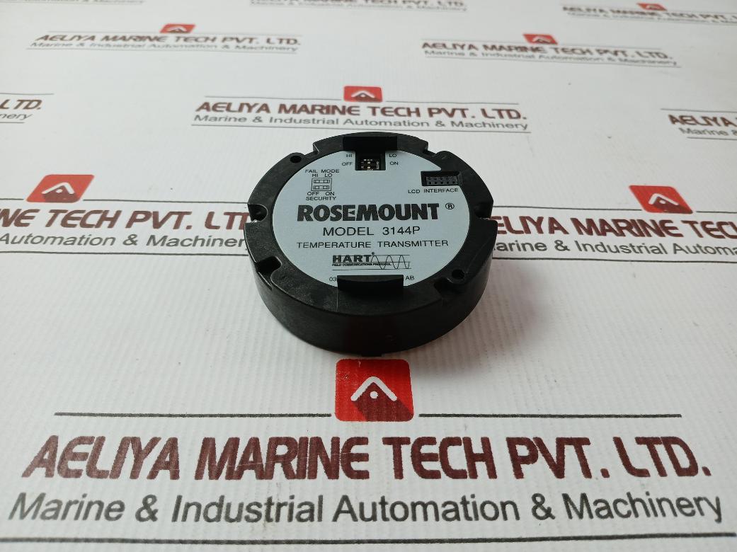 Rosemount 3144P Hart Field Communication Temperature Transmitter Rev.Ab