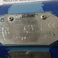Rosemount 3144P Temperature Transmitter 12.0-42.4 Vdc Ip66 4-20Ma D1A1I5B4M5Q4
