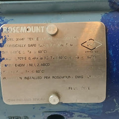 Rosemount 3144P Temperature Transmitter 12.0-42.4 Vdc Ip66 4-20Ma D1A1I5B4M5Q4