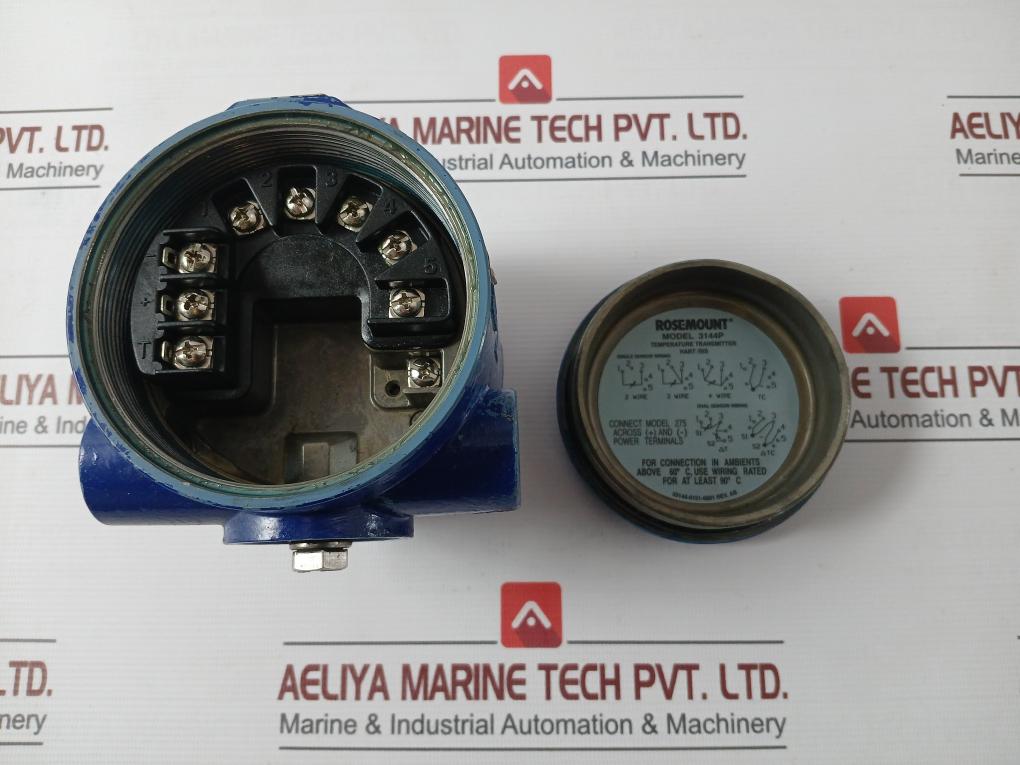 Rosemount 3144P Temperature Transmitter 12.0-42.4 Vdc Ip66 4-20Ma D1A1I5B4M5Q4