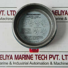 Rosemount 3144P Temperature Transmitter 3144Pd2A1Nab4M5Q4 Rev: Af 12.0-42.4 Vdc