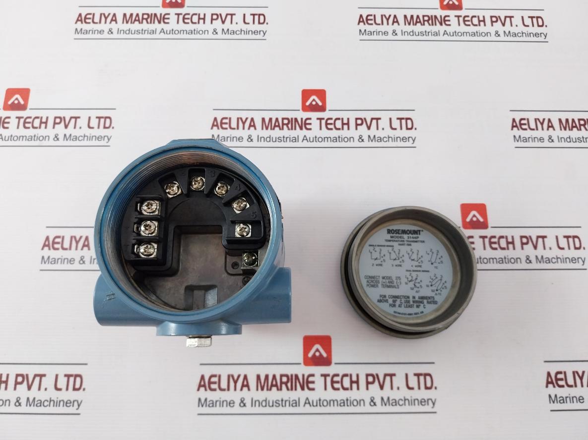 Rosemount 3144P Temperature Transmitter 4-20Ma Ip68 12.0-42.4 Vdc
