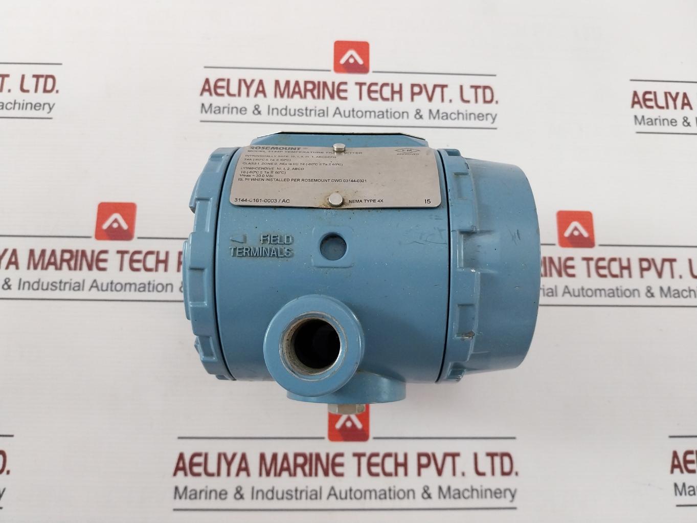 Rosemount 3144P Temperature Transmitter 4-20Ma Ip68 12.0-42.4 Vdc