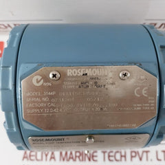Rosemount 3144P Temperature Transmitter 4-20Ma Ip68 12.0-42.4 Vdc