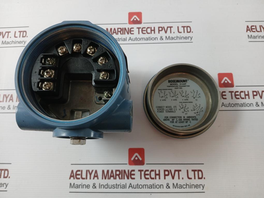 Rosemount 3144P Temperature Transmitter Hart 12.0-42.4 Vdc 4-20Ma 60C 90C