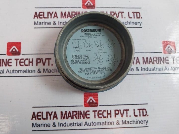 ROSEMOUNT 3144PD1A1K5B5M5Q4 Temperature Transmitter