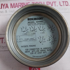 Rosemount 3244Mv F1E5A01B4M5 Multivariable Temperature Transmitter 9.0-32.0 Vdc