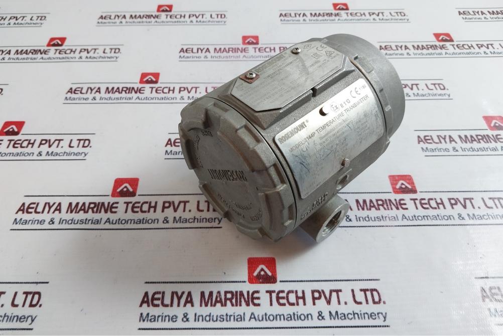 ROSEMOUNT 33144PD5F1I1M5C4Q4 Temperature Transmitter 3144p