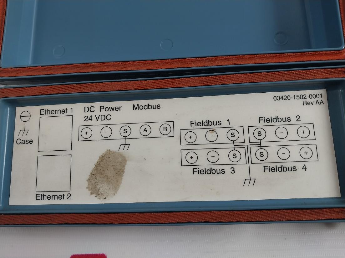Rosemount 3420A1A1A2 Fieldbus Interface Module 03420-1509-0002 Rev: Aa 24Vdc 2A