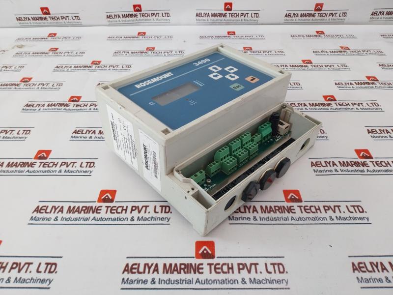 Rosemount 3490 Series Level Controller Panel 115/230v 50-60hz 18va