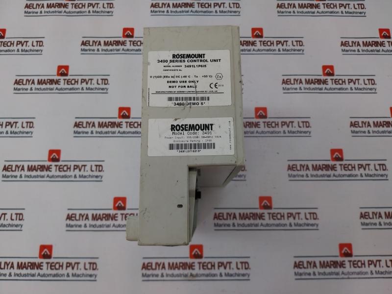 Rosemount 3490 Series Level Controller Panel 115/230v 50-60hz 18va