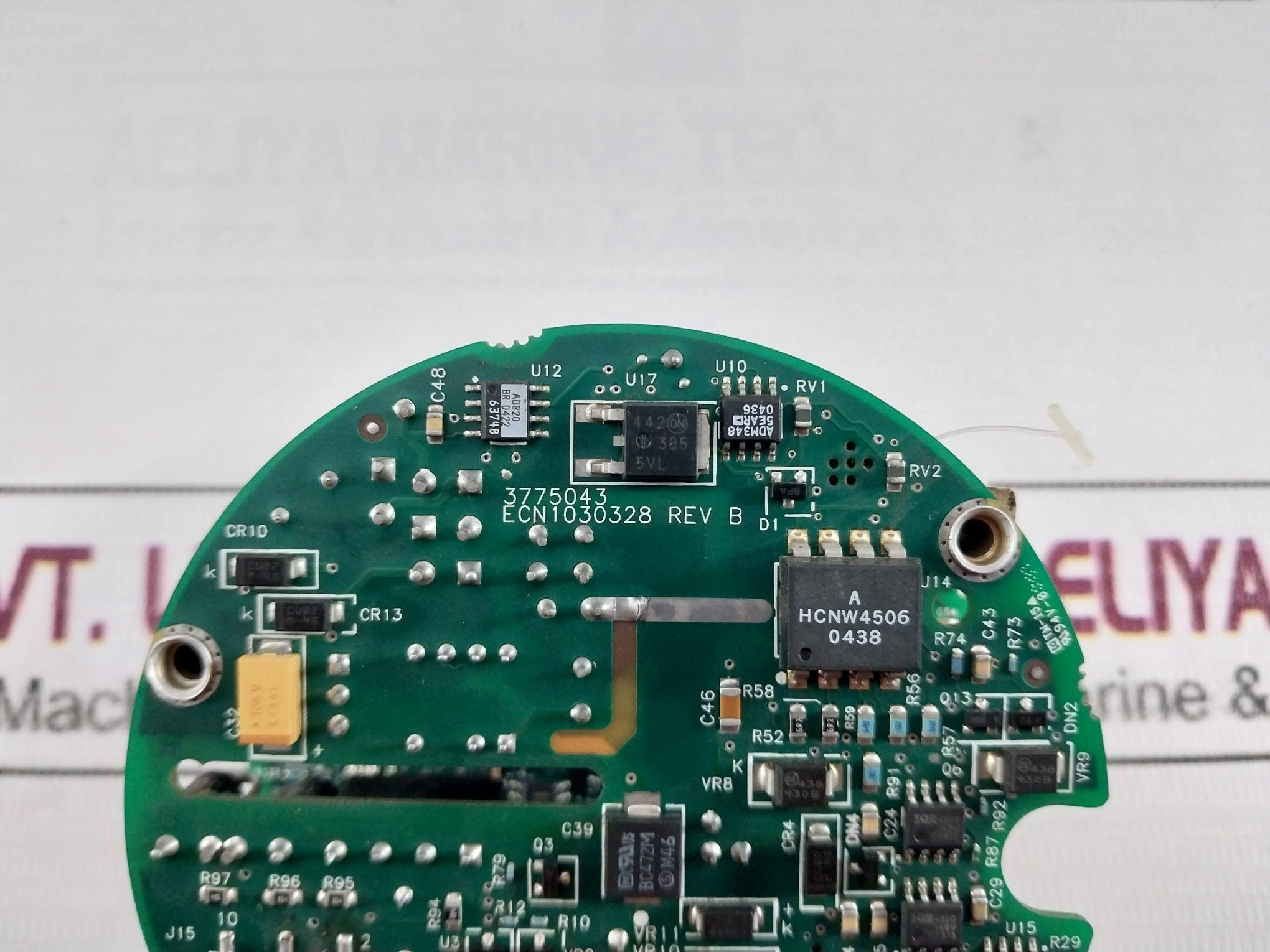 Rosemount 3775043 Printed Circuit Board Module Ecn1030328 Rev: A