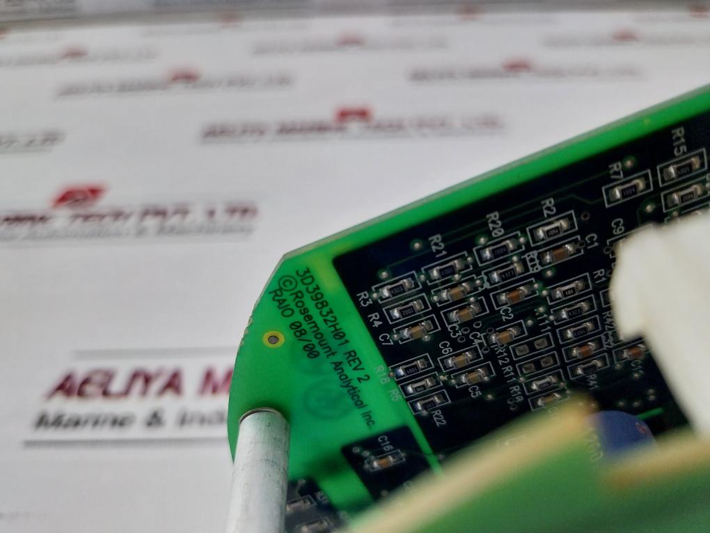 Rosemount 3D39828H01 Pcb For Transmitter Rev 2 94V-0 E204460