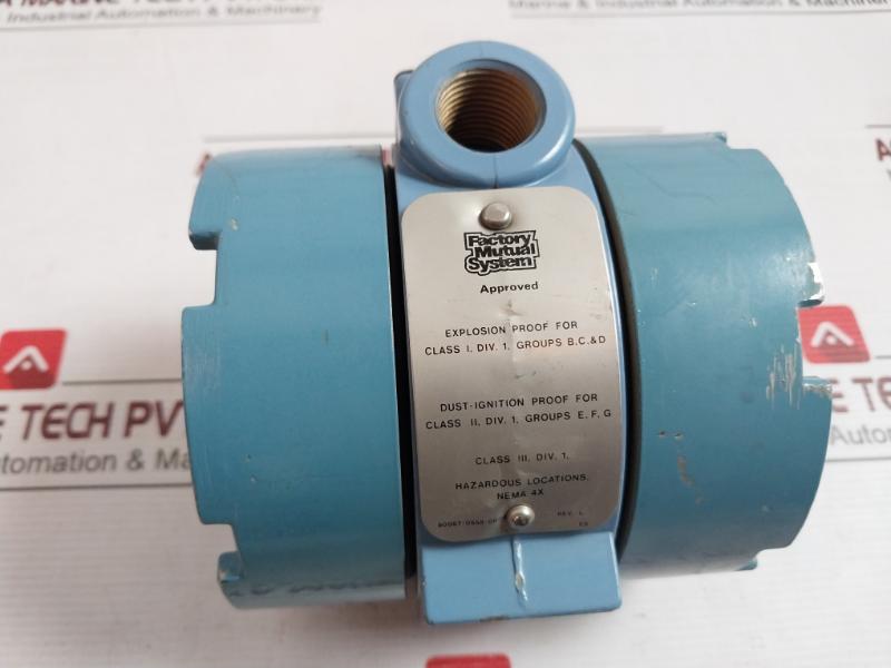 Rosemount 444Rl1U1A2E5 Alphaline Temperature Transmitter Rev N 45V Dc 444-5-1