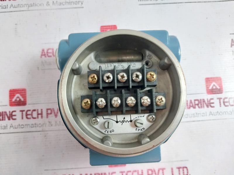 Rosemount 444Rl1U1A2E5 Temperature Transmitter Rev:F 45Vdc 4-20Ma 0-75C