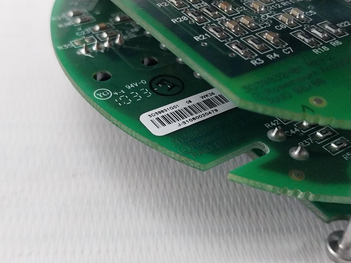 Rosemount 4849B72H01 Pcb Module For Oxygen Transmitter E204460 Csi Kybds Rev.3
