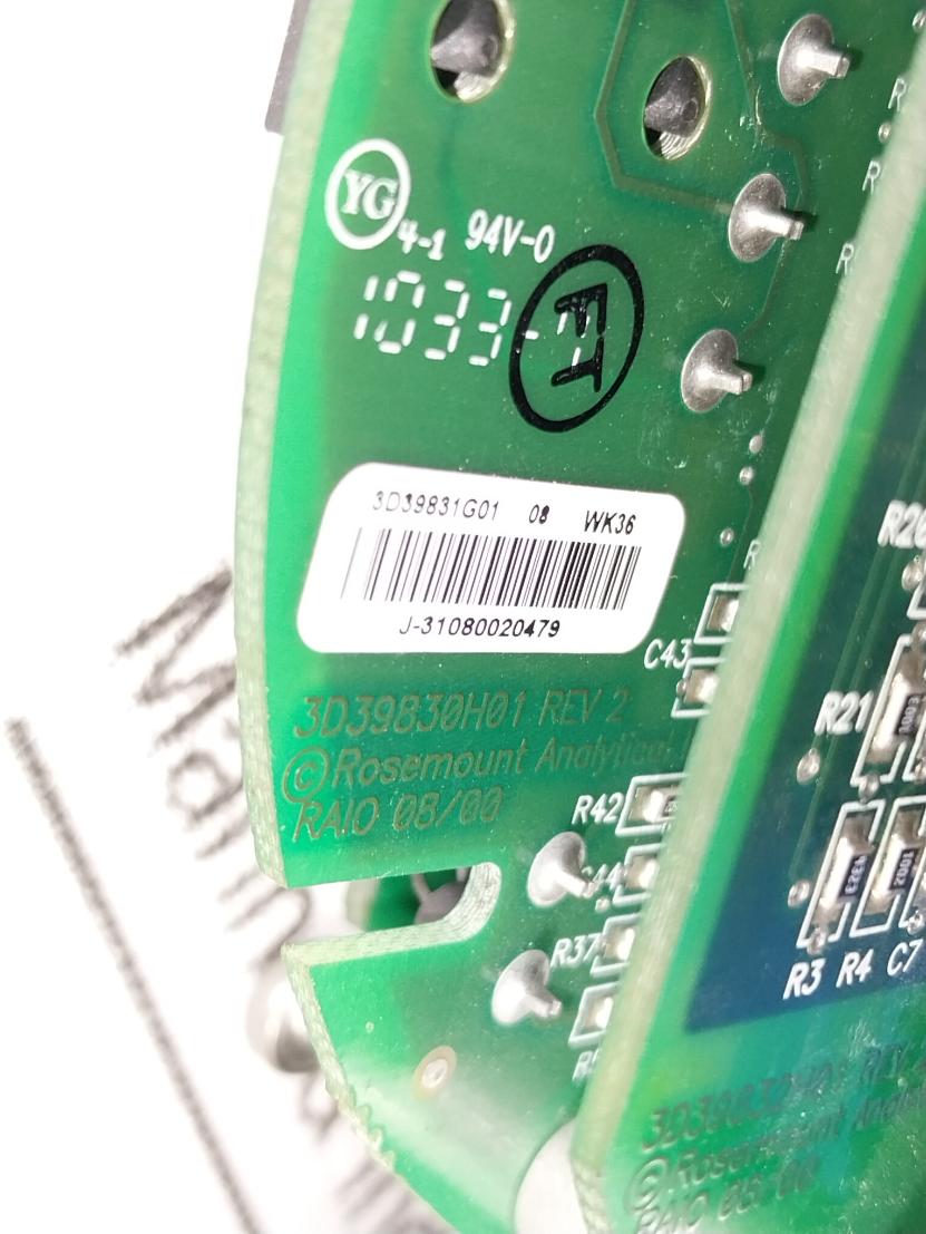 Rosemount 4849B72H01 Pcb Module For Oxygen Transmitter E204460 Csi Kybds Rev.3