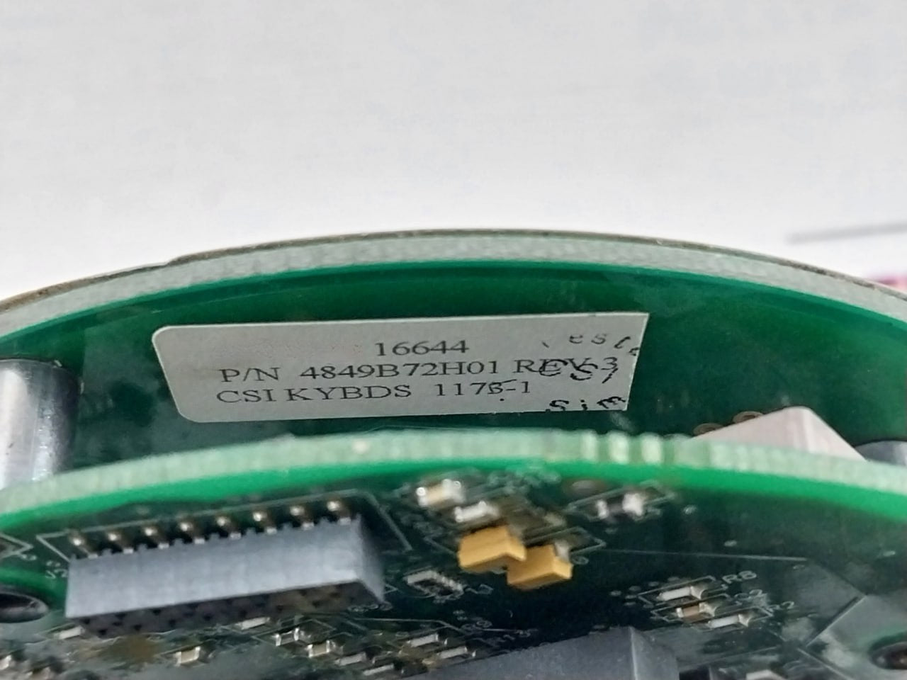 Rosemount 4849B72H01 Pcb Module For Oxygen Transmitter E204460 Csi Kybds Rev.3