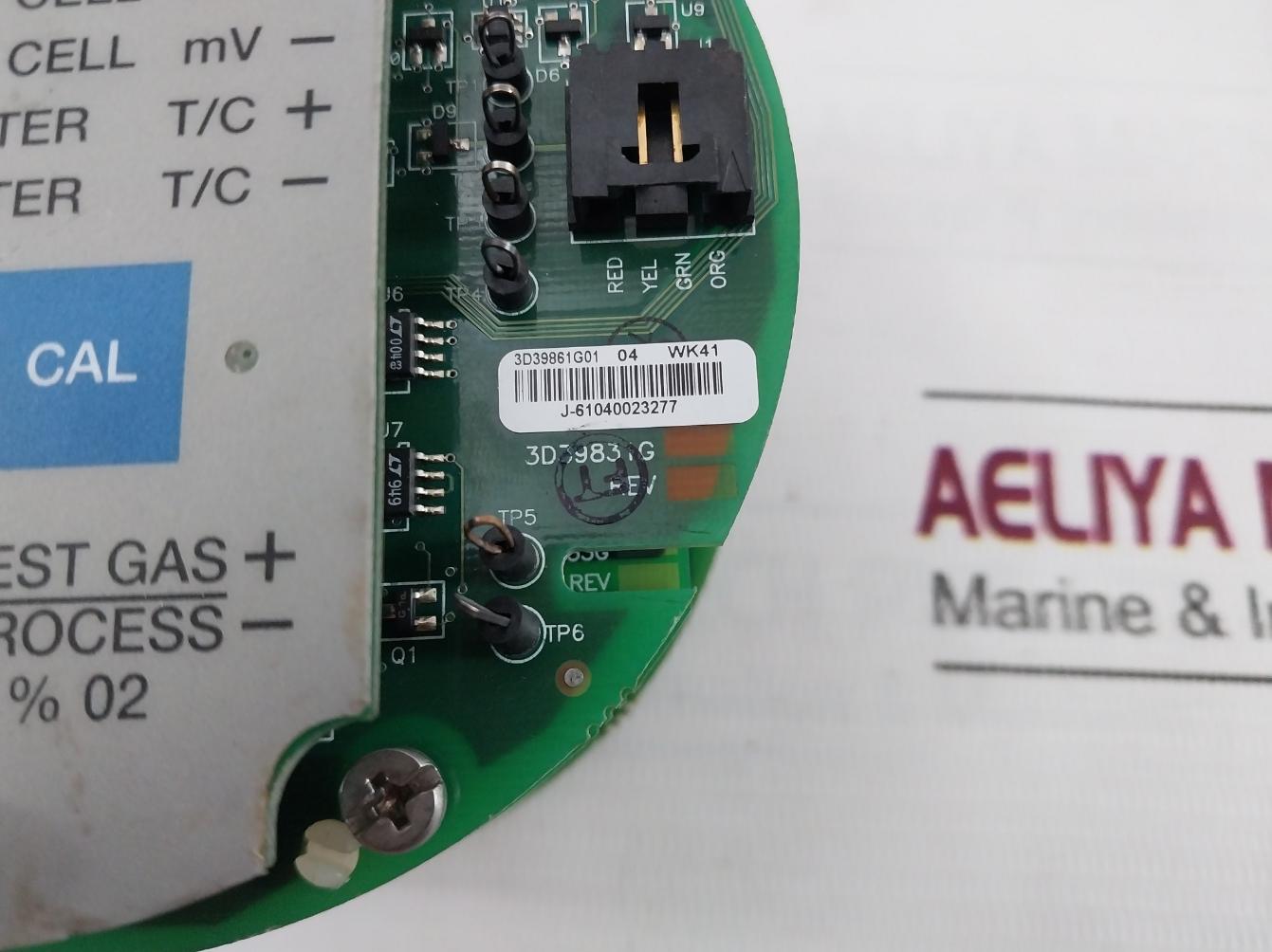 Rosemount 4849B72H01 Pcb Module For Oxygen Transmitter E204460 Csi Kybds Rev.3