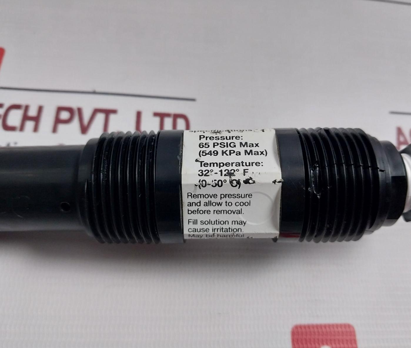 Rosemount 499Acl-01-54 Chlorine Sensor 8 Meter 65 Psig Max 122°F/50°C