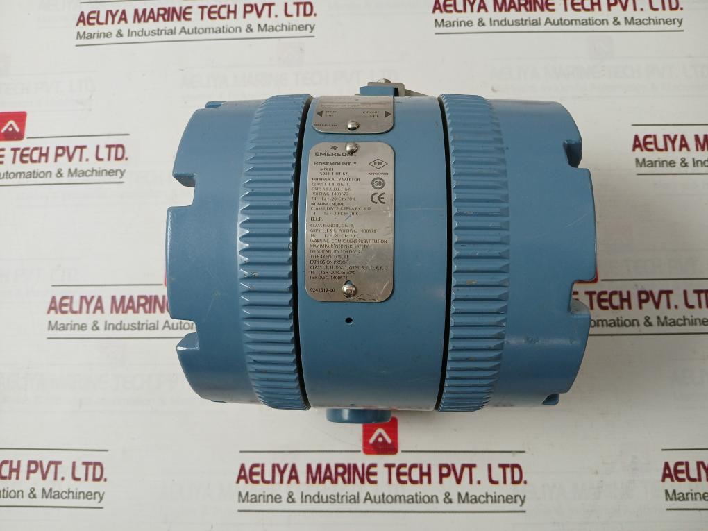 Rosemount 5081-t-ht-67 Two Wire Conductivity Transmitter 42.4 Vdc 4-20 Ma