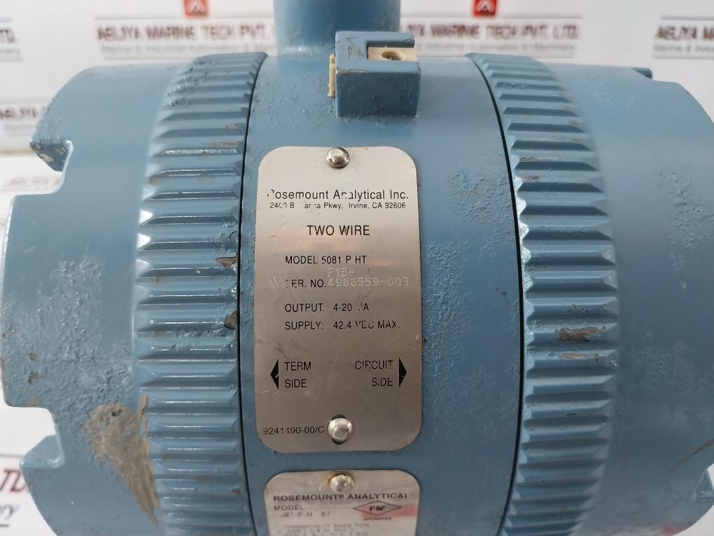 Rosemount 5081 P Ht/ 5081-p-h-67 Two Wire Transmitter 4-20Ma