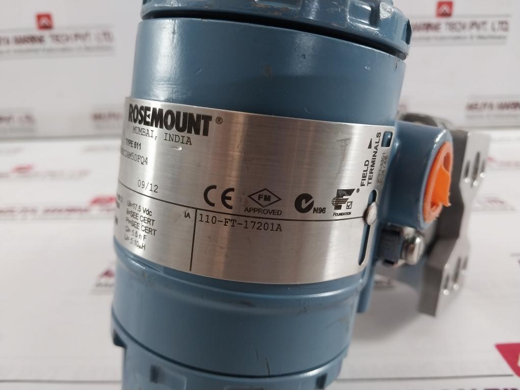 Rosemount 511 Output Foundation Fieldbus Pressure Transmitter Ip66/68