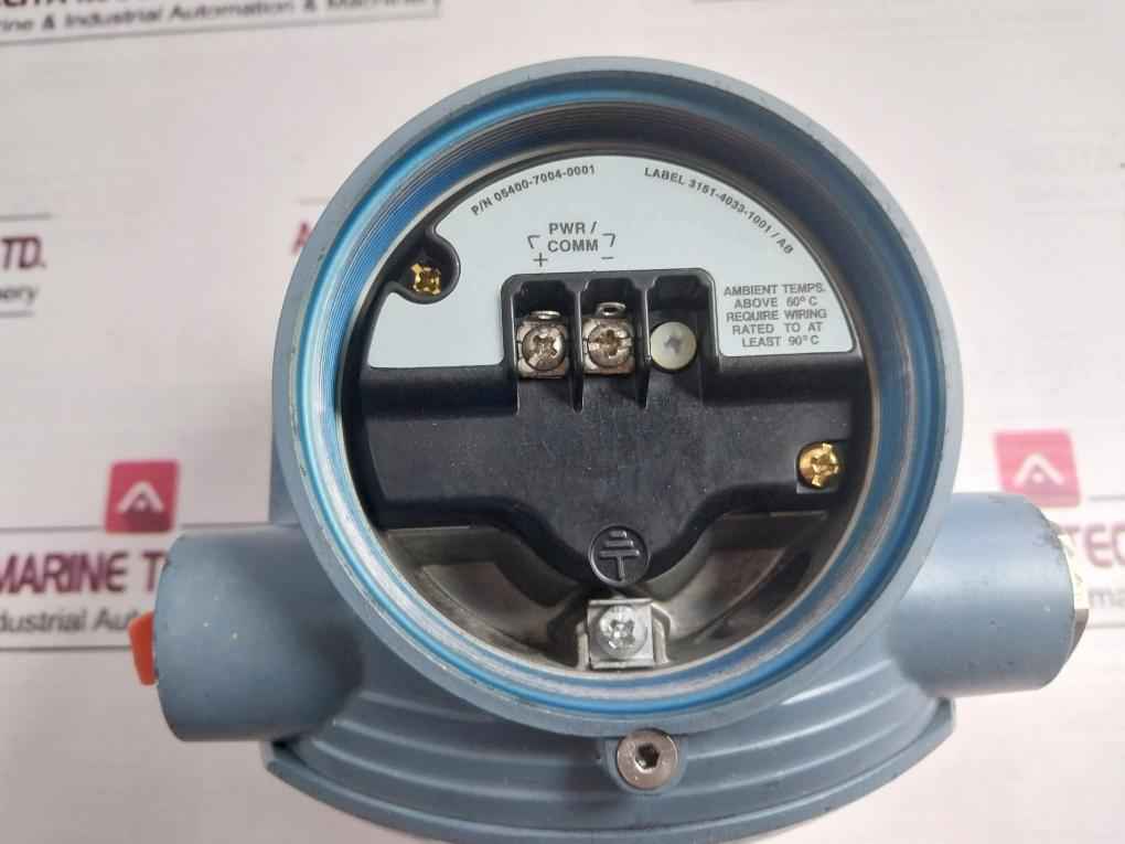 Rosemount 5400 Series Level Transmitter 05400-7004-0001 16-30Vdc 25Ma Rev: 2