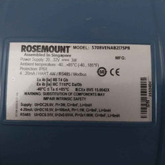 Rosemount 5708venab2i7spb 3d Solids Level Scanner Kit Rs-485 Cable Asm0000150