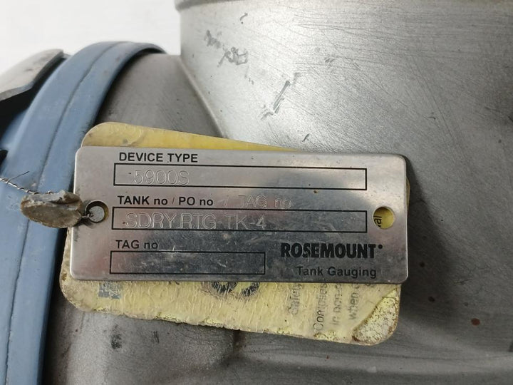 Rosemount 5900S-p21Fi701A1 5900 Series Radar Level Gauge K8C5900