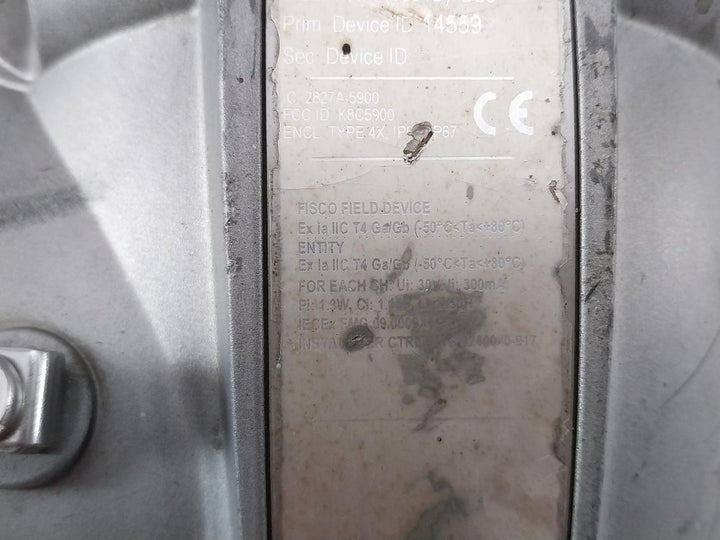 Rosemount 5900S-p21Fi701A1 Radar Level Gauge K8C5900 30V 300Ma 1.3W Ip66 Ip67