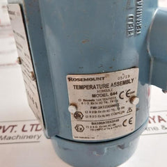 Rosemount 644Fak1D2B4M5Q4Hr7 Temperature Transmitter Rev: A 12-42.4V 4-20Ma