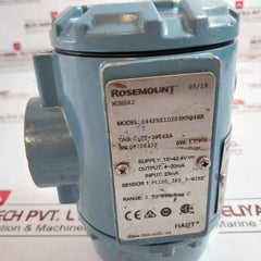 Rosemount 644Fak1D2B4M5Q4Hr7 Temperature Transmitter Rev: A 12-42.4V 4-20Ma