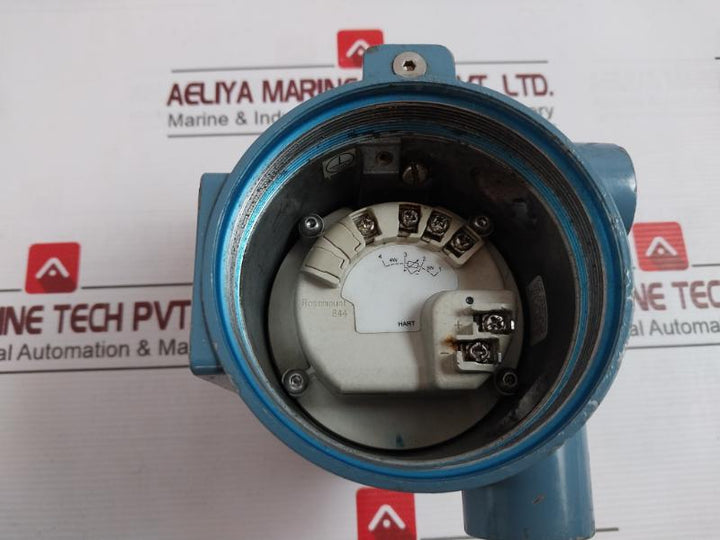 Rosemount 644Fak1D2B4M5Q4Hr7 Temperature Transmitter Rev: A 12-42.4V 4-20Ma