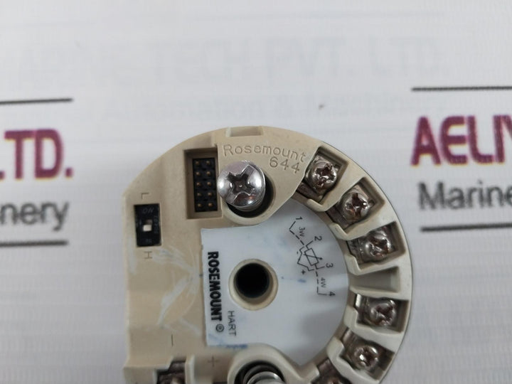 Rosemount 644Hai1J6M5Q4 Temperature Transmitter 12-42.4Vdc