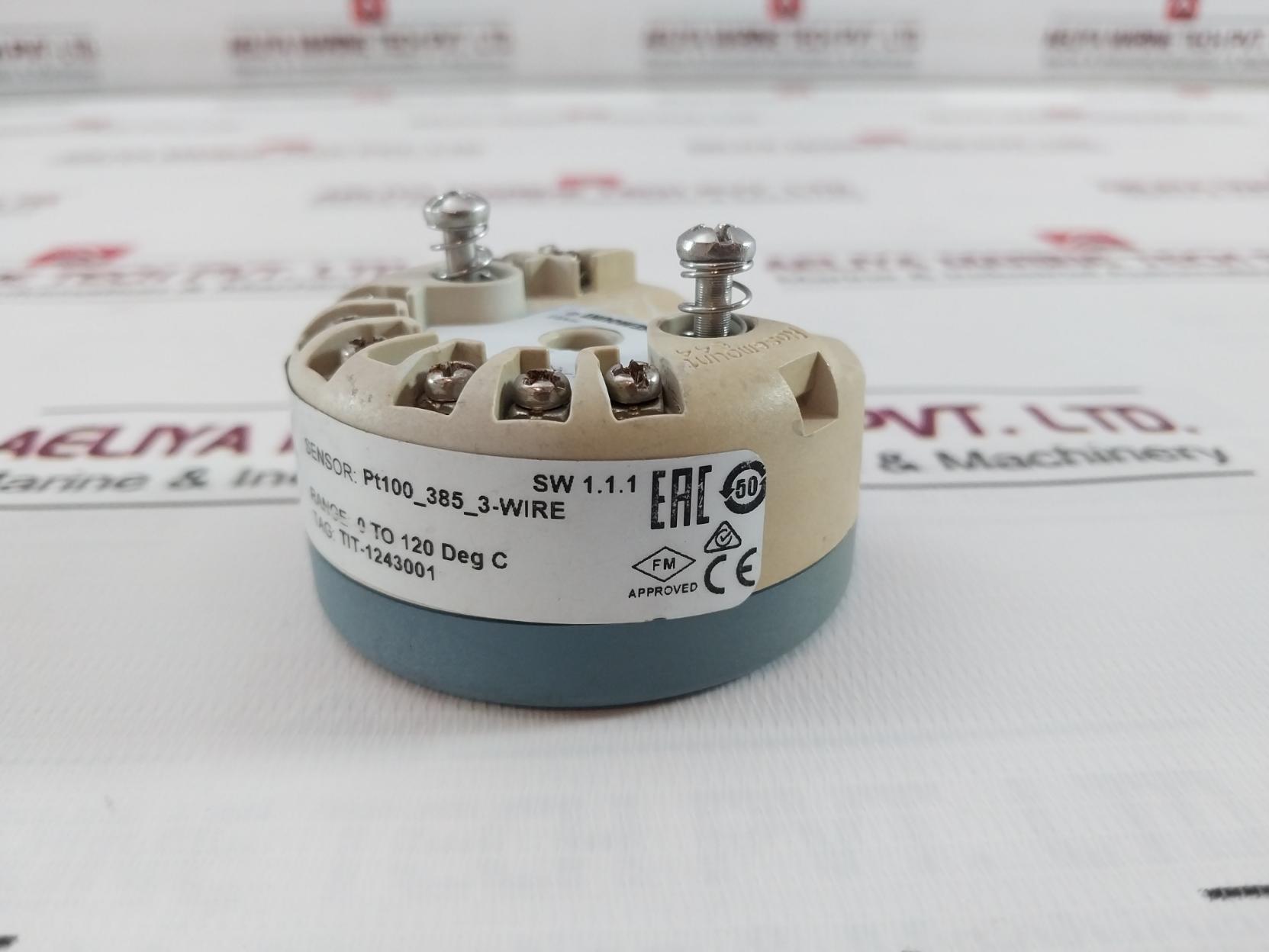 Rosemount 644Hai1J6M5Q4 Temperature Transmitter 12-42.4Vdc