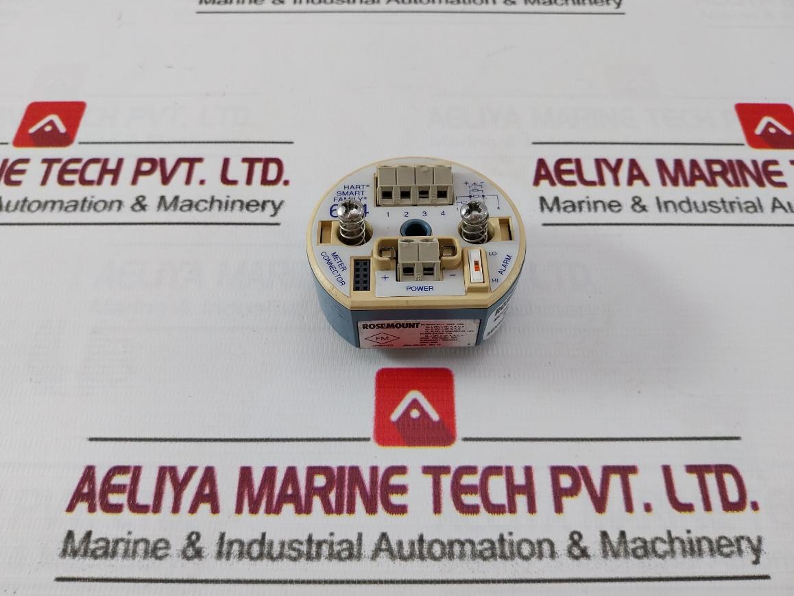 Rosemount 644Hak5J6M5C4Q4 Temperature Transmitter 00644-6402-2005