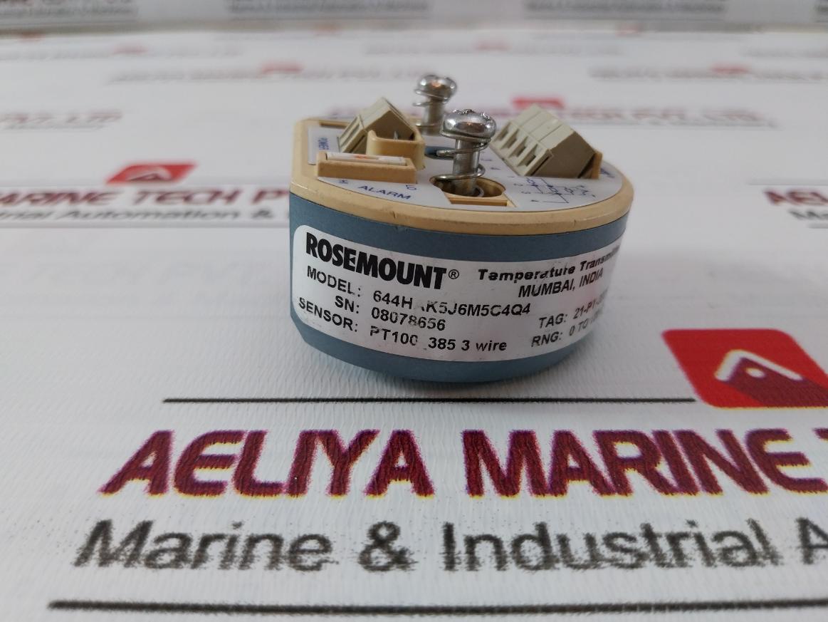 Rosemount 644Hak5J6M5C4Q4 Temperature Transmitter 00644-6402-2005