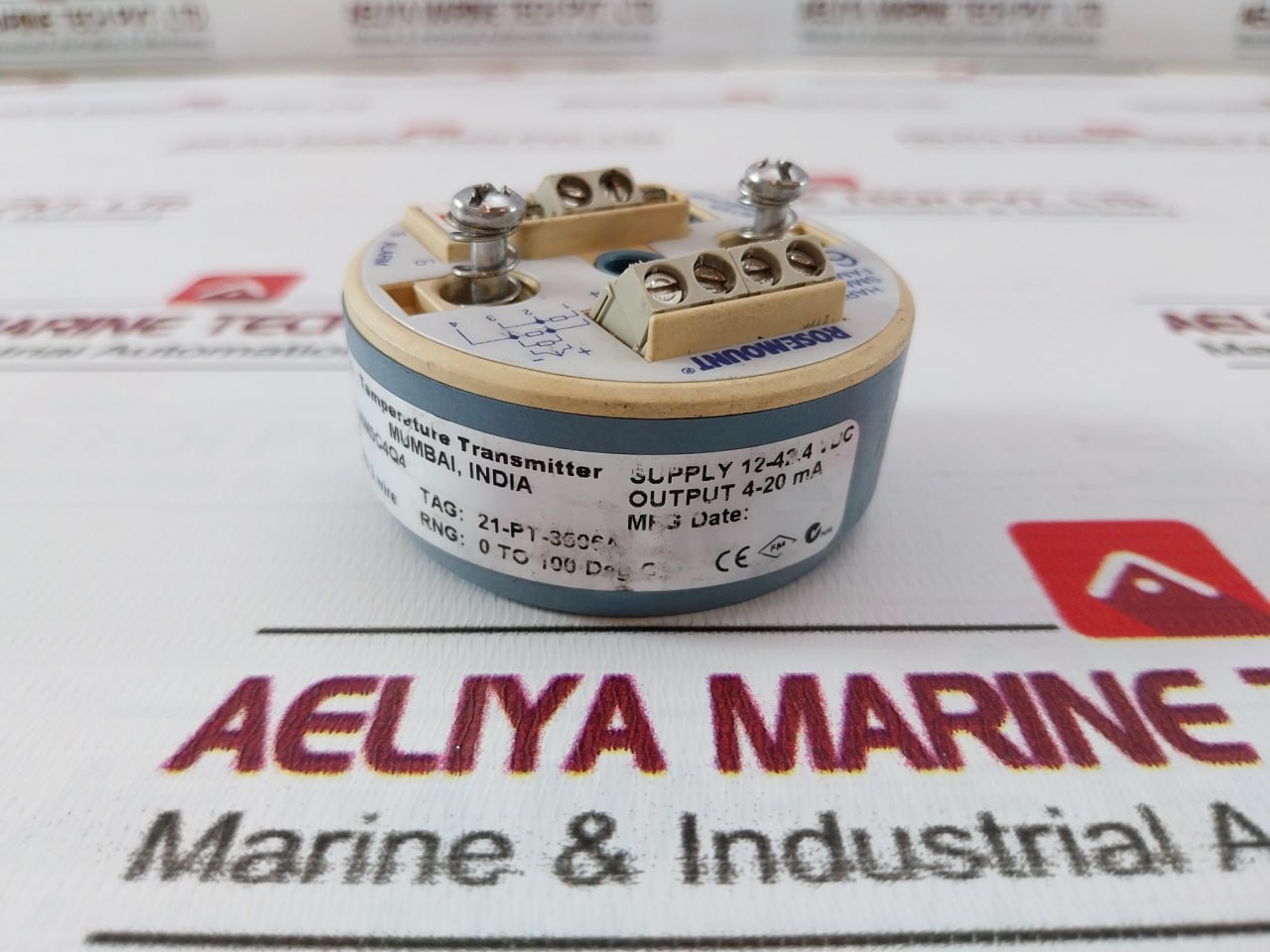 Rosemount 644Hak5J6M5C4Q4 Temperature Transmitter 00644-6402-2005