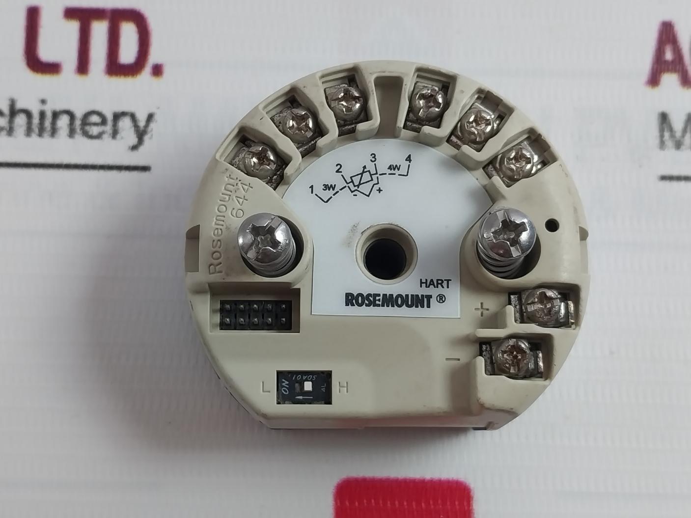 Rosemount 644Han7J8M5Q4 Temperature Transmitter 4-20Ma 12-42.4Vdc
