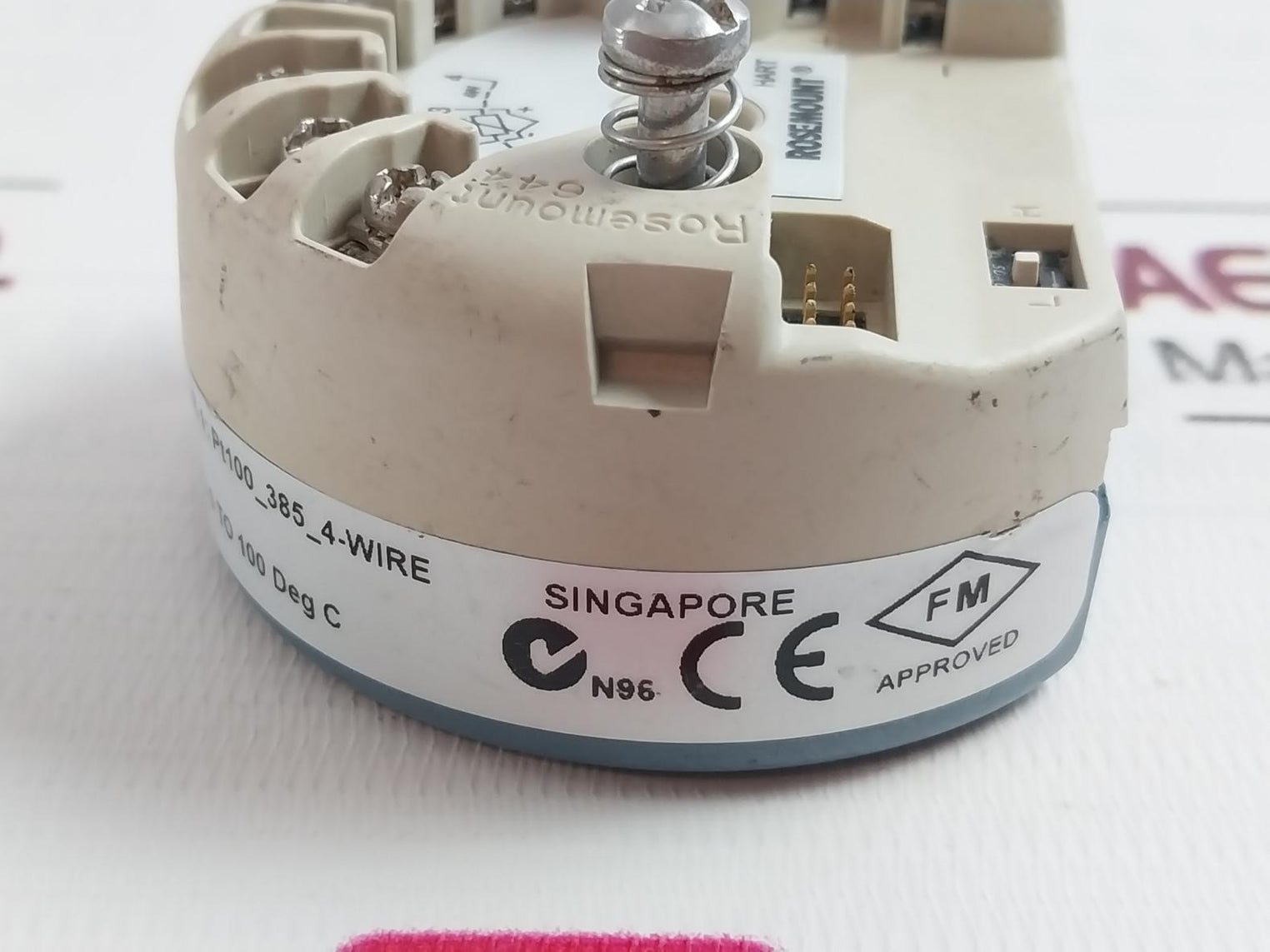 Rosemount 644Han7J8M5Q4 Temperature Transmitter 4-20Ma 12-42.4Vdc