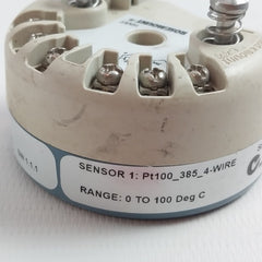 Rosemount 644Han7J8M5Q4 Temperature Transmitter 4-20Ma 12-42.4Vdc