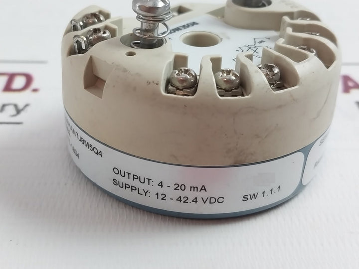 Rosemount 644Han7J8M5Q4 Temperature Transmitter 4-20Ma 12-42.4Vdc