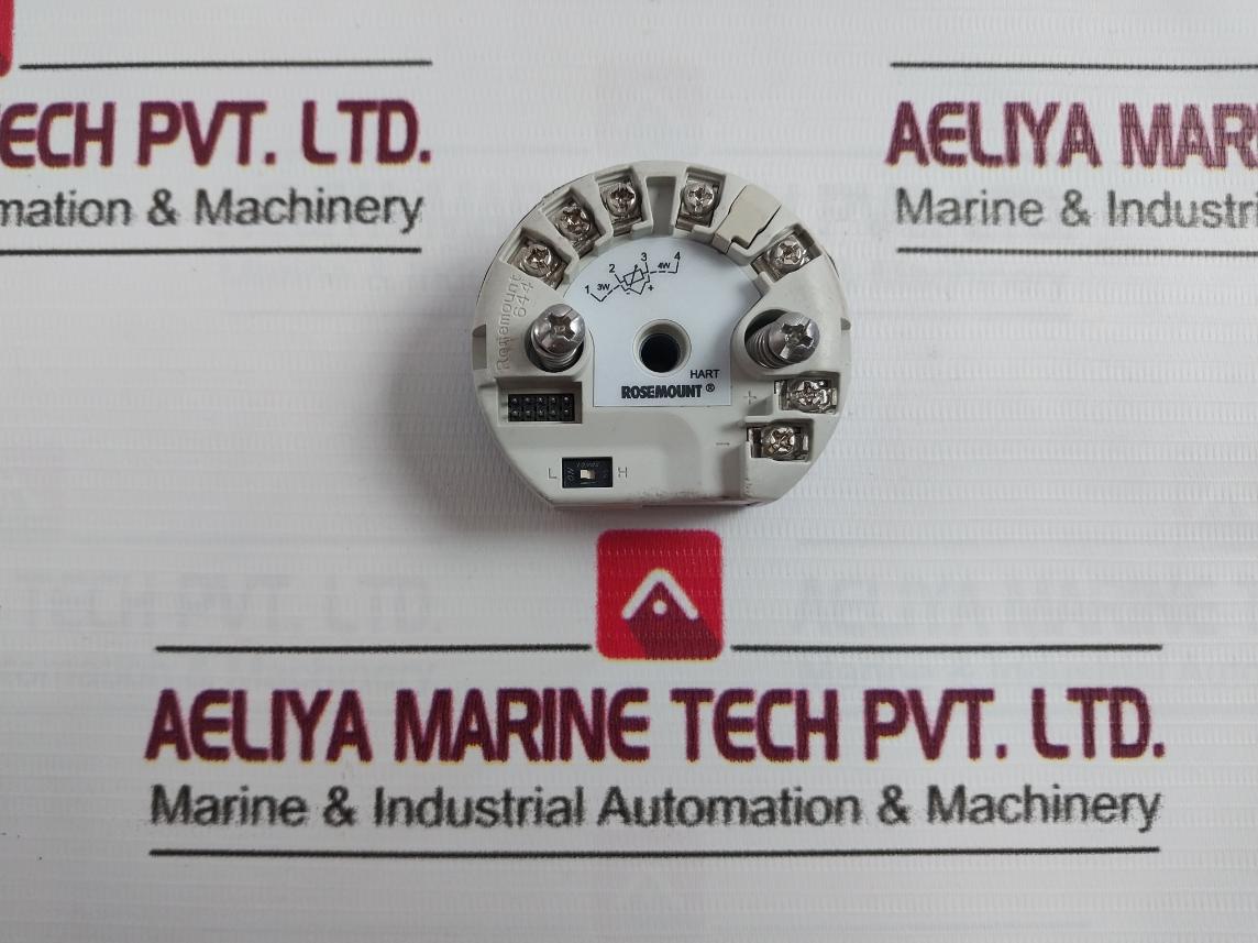 Rosemount 644Hanaj2B4M5Q4T1 Temperature Transmitter 12-42.4V 23Ma 0 To 45 Deg C