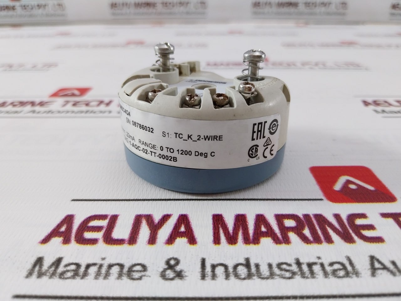 Rosemount 644Hanaj6M5C4Q4 Temperature Transmitter 00644-7600-0004 12-42.4V 23Ma