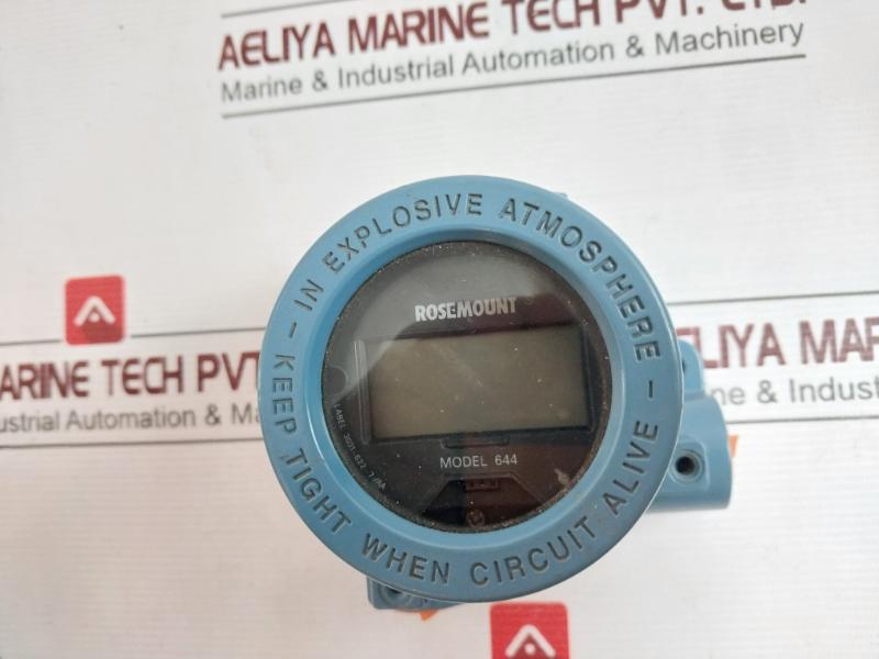 Rosemount 644Hanaj6M5C4Q4 Temperature Transmitter 0 To 1600 Deg C