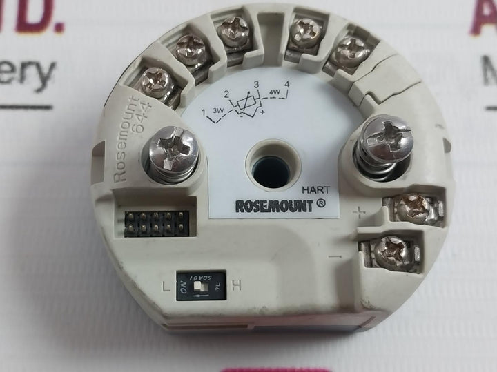 Rosemount 644Hanaj6M5C4Q4 Temperature Transmitter 12-42.4 Vdc