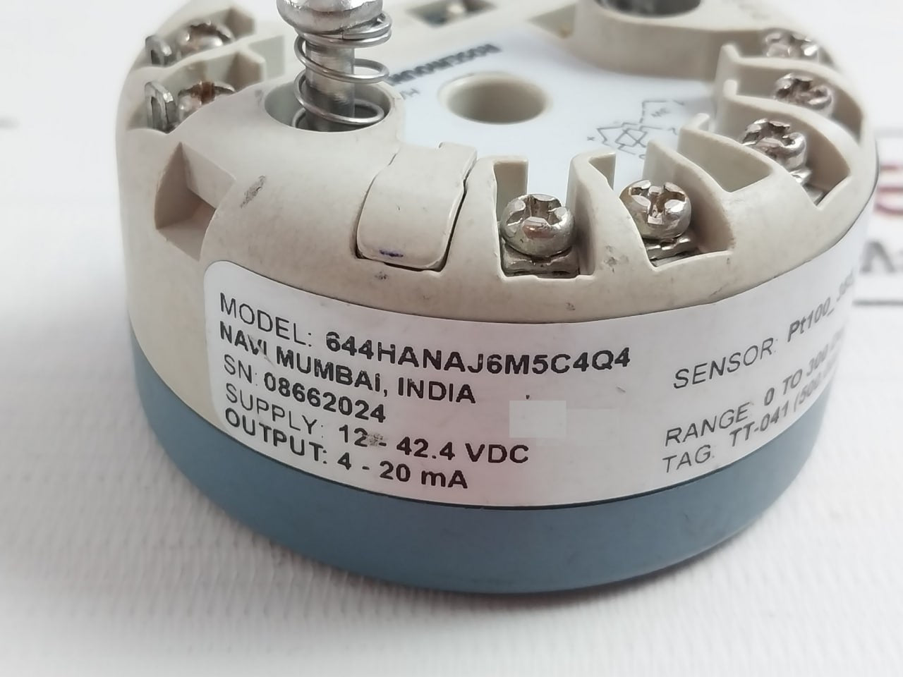 Rosemount 644Hanaj6M5C4Q4 Temperature Transmitter 12-42.4 Vdc